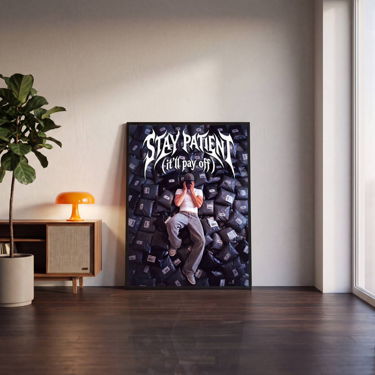 stay patient (it'll pay off) – Detail