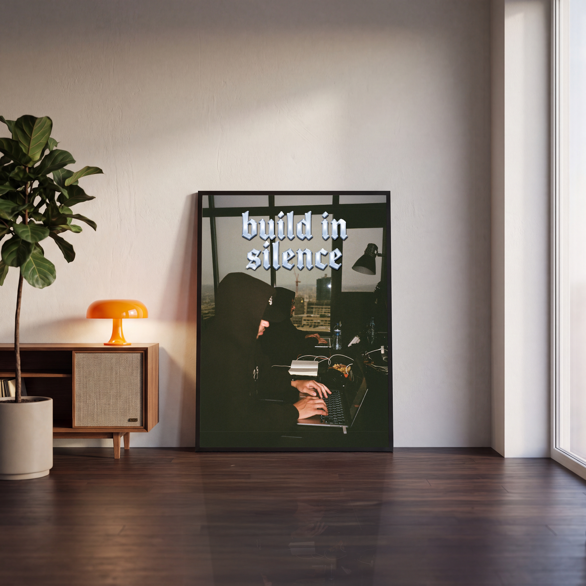 build in silence | poster – Detail