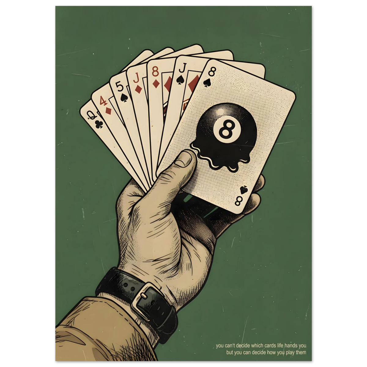 Play Your Cards. | Poster