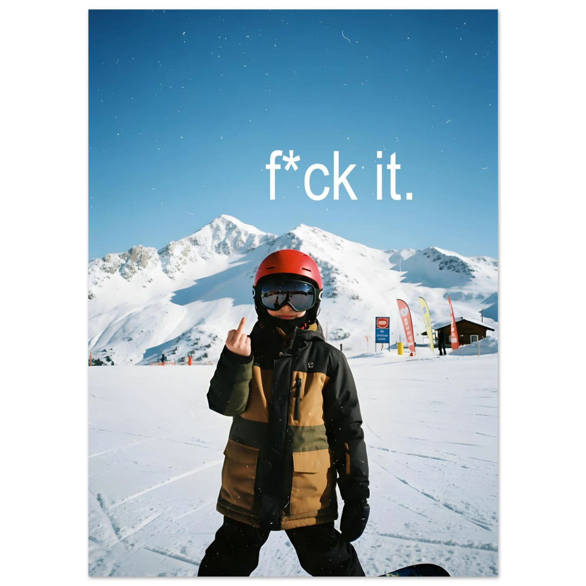 F*ck it. | Poster