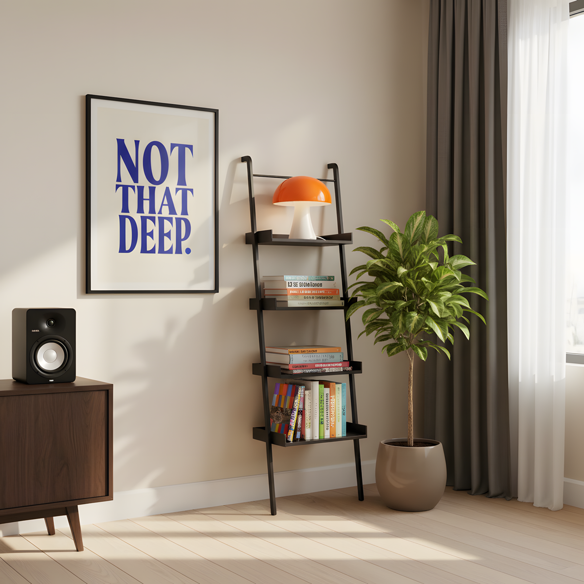 Not That Deep. | Poster – Detail