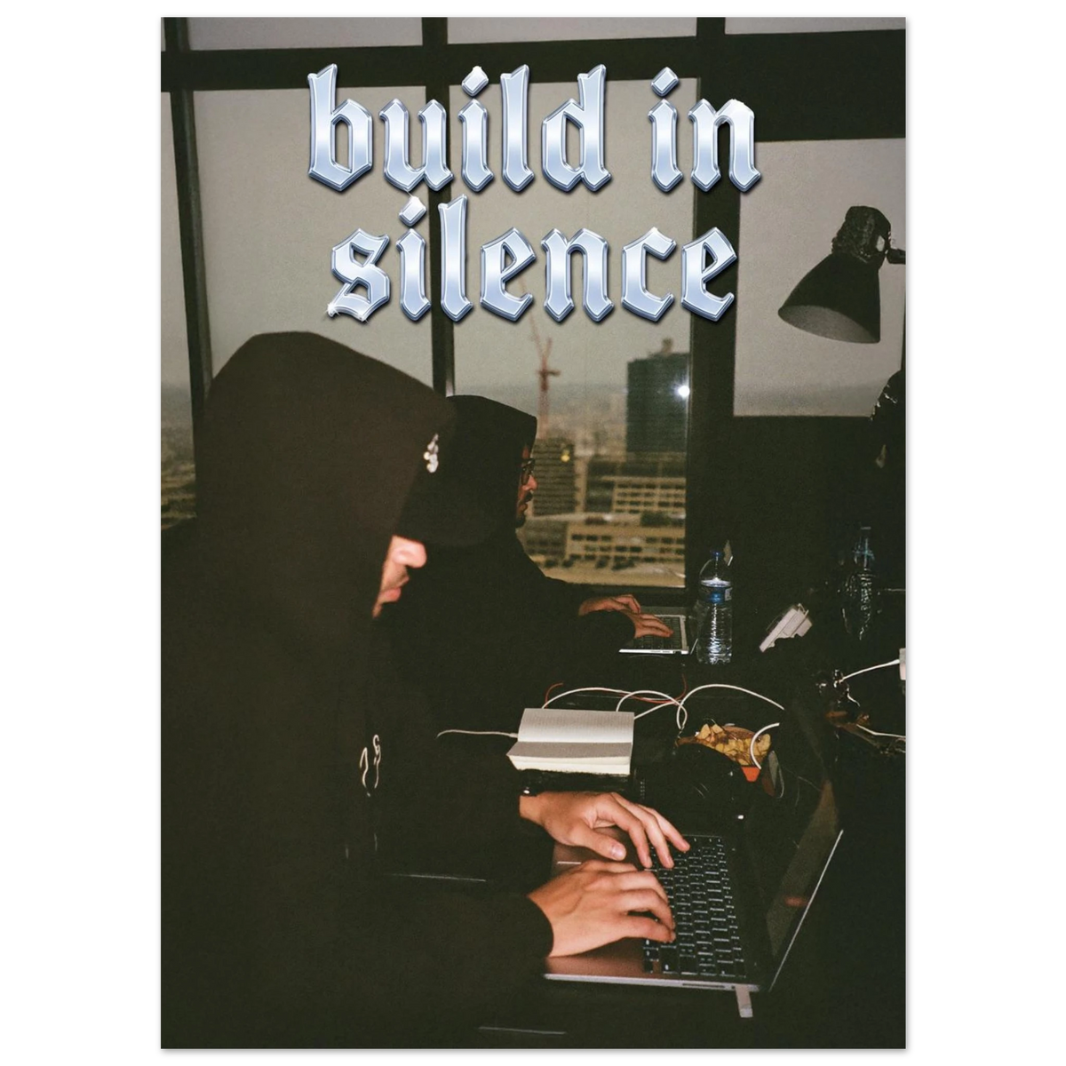 build in silence | poster